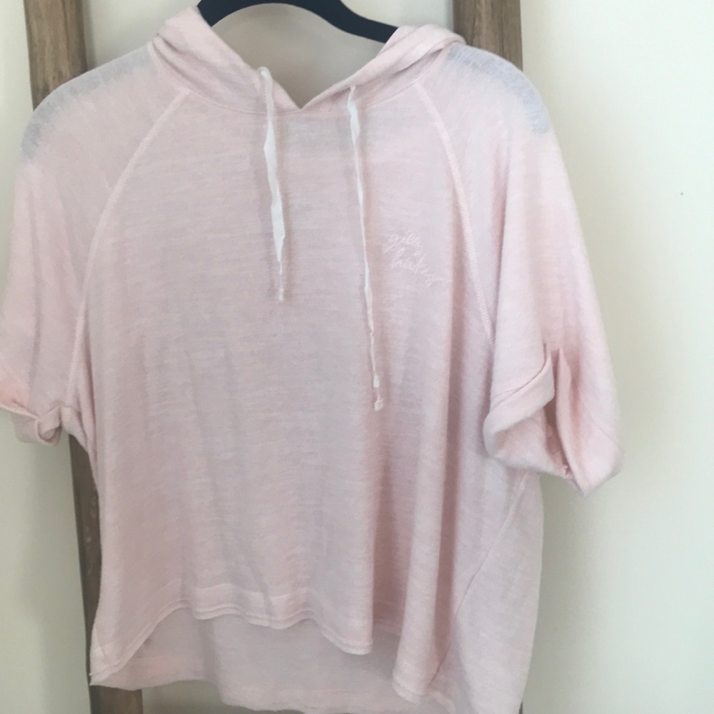 Hollister cropped sweatshirt